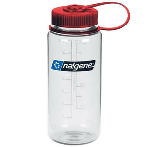 Nalgene Wide-Mouth Tritan Bottle 0.5L-red/clear