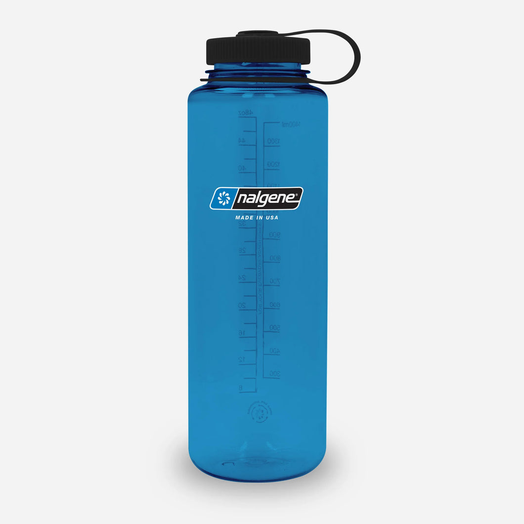 Nalgene 1.5L Wide-Mouth Sustain Silo Bottle - Slate Blue