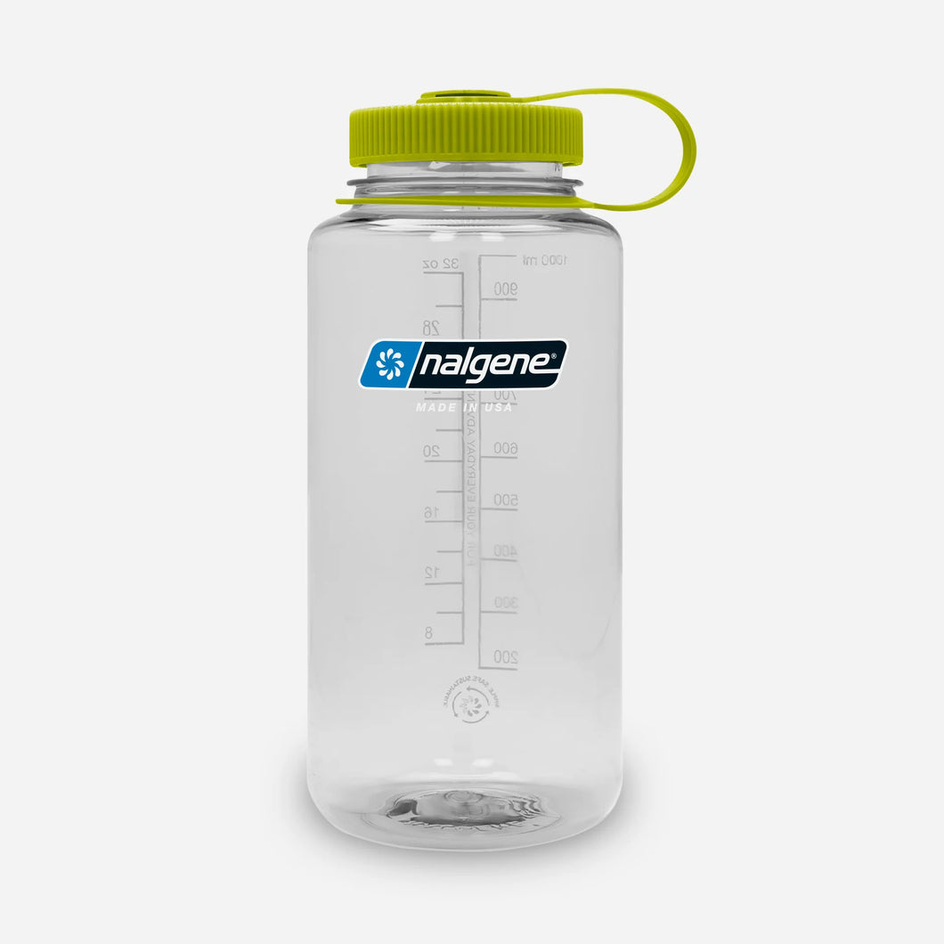 Nalgene 1L Wide-Mouth Sustain Bottle - Clear