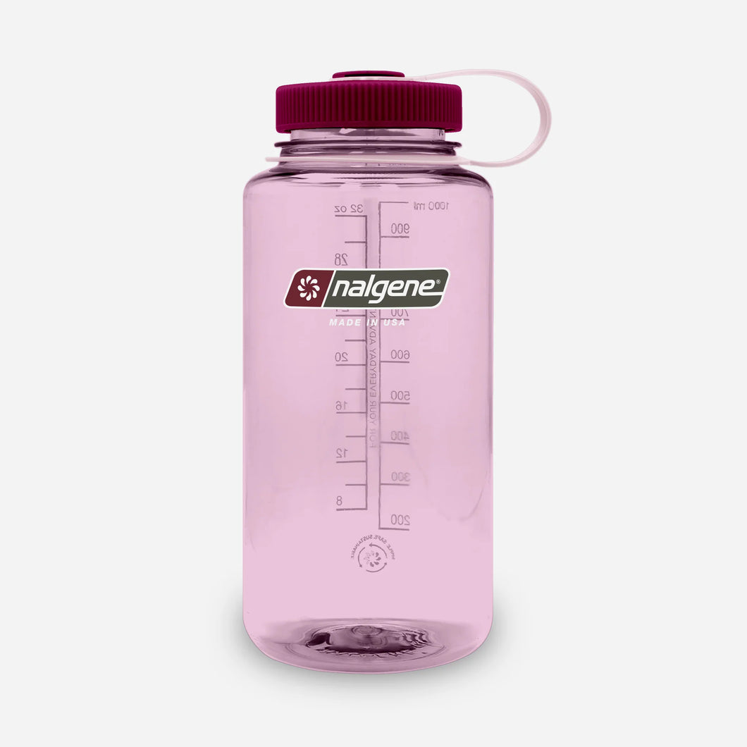 Nalgene 1L Wide-Mouth Sustain Bottle - Cosmo