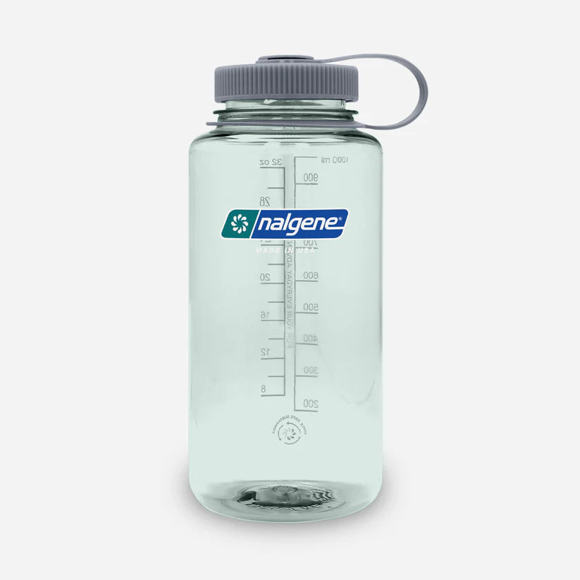 Nalgene 1L Wide-Mouth Sustain Bottle - Seafoam