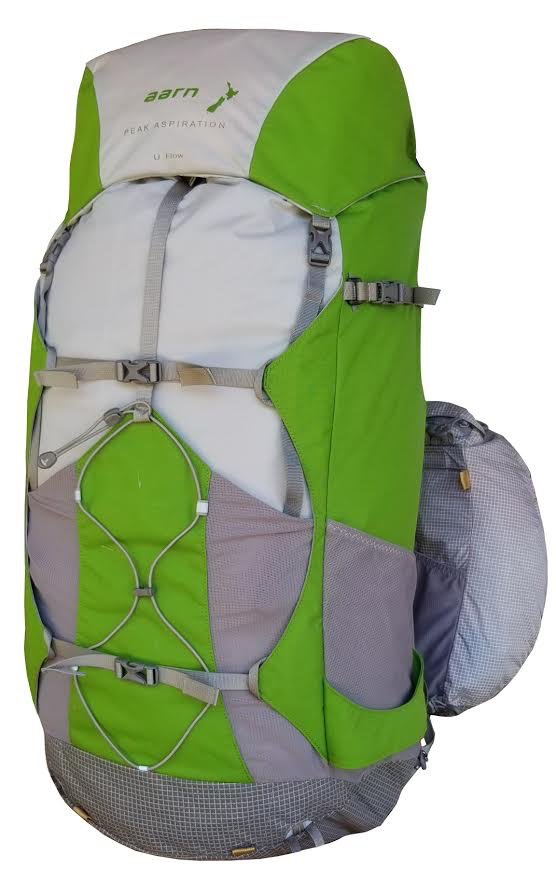Aarn Peak Aspiration Hiking pack, front view
