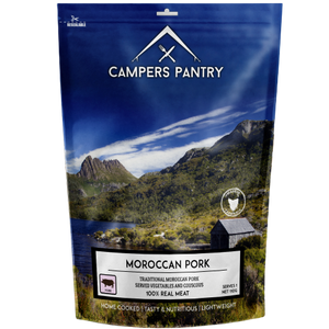 Campers Pantry Moroccan Pork Meal