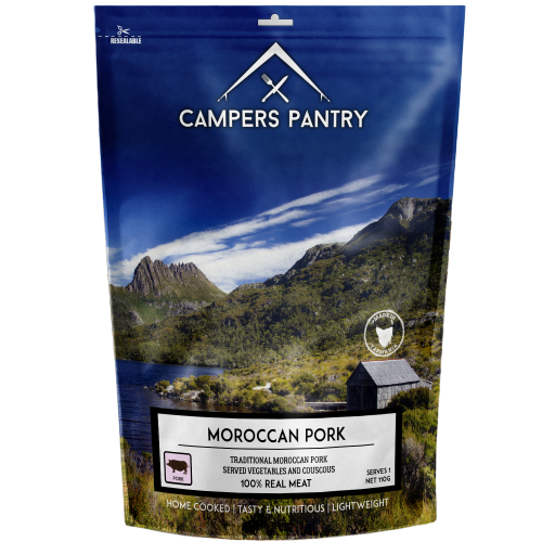 Campers Pantry Moroccan Pork Meal