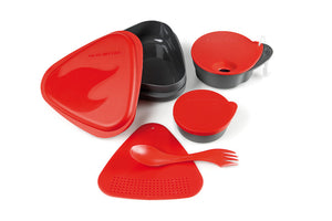 Light My Fire meal kit with bowl, plate, chopping board/strainer and cup