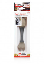 Load image into Gallery viewer, Light My Fire Titanium Spork in packaging