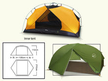 Load image into Gallery viewer, LUXE Habitat NX3 Tent internal dimensions and floor area