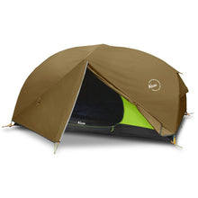 Load image into Gallery viewer, Luxe Habitat NX3 2-person hiking tent pitched