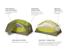 Load image into Gallery viewer, Nemo Aurora Hiking Tent (2-person) Hire
