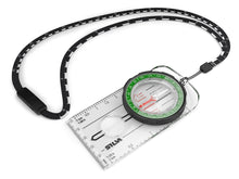 Load image into Gallery viewer, SILVA Ranger compass with lanyard attached