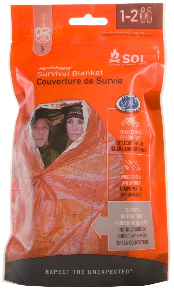 SOL Emergency Survival Blanket (1-2 Person)