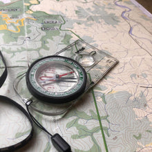 Load image into Gallery viewer, Silva Ranger compass in use on a map