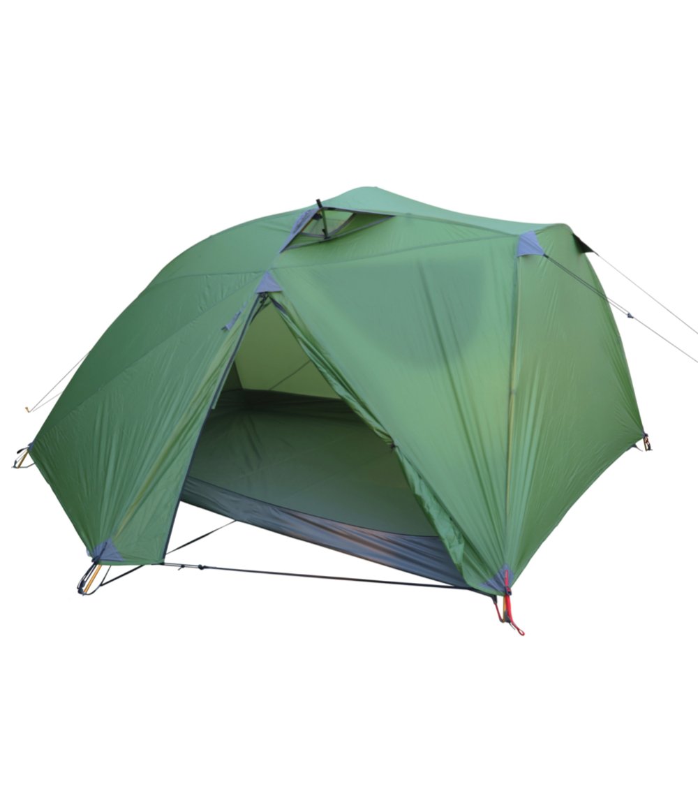 Wilderness Equipment Space 3 Tent pitched